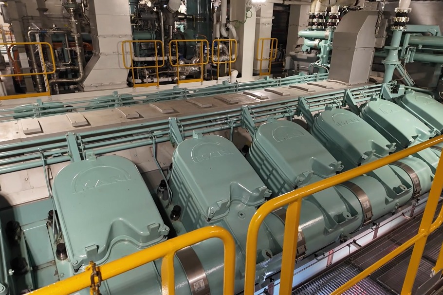 China's second homegrown cruise ship starts major generator operation