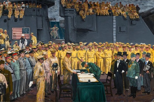 Works of art in Beijing commemorate Chinese people's fiery resistance