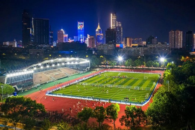 Wuxi Sports Park reopens with a facelift