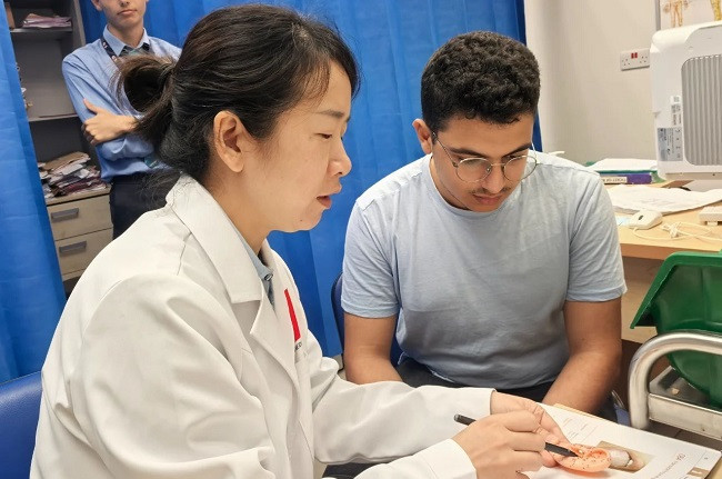 Nantong TCM practitioner shares expertise overseas