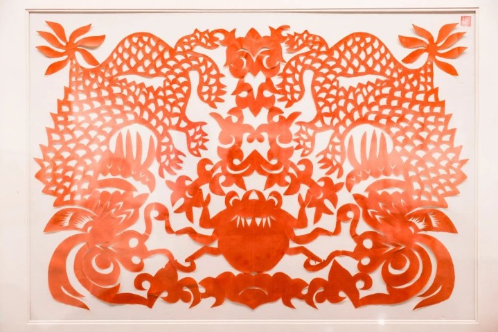 Wuhan's paper-cutting exhibition celebrates art of scissors and paper