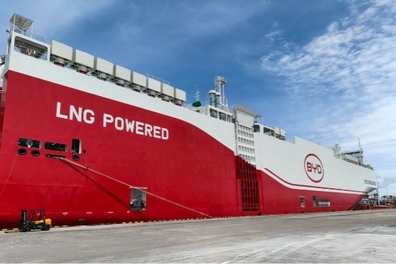 BYD exports its Thai-made electric vehicles to Europe