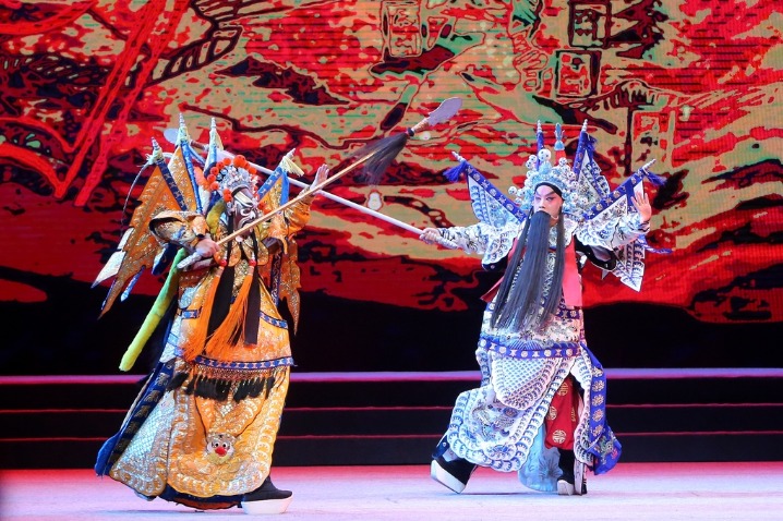 Qinqiang Opera 'Restore Our Lost Territories' stages in Xi'an