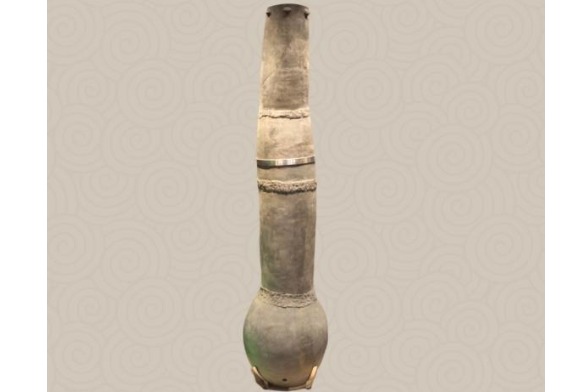 Earthen drum echoes style of early Taosi culture in Shanxi