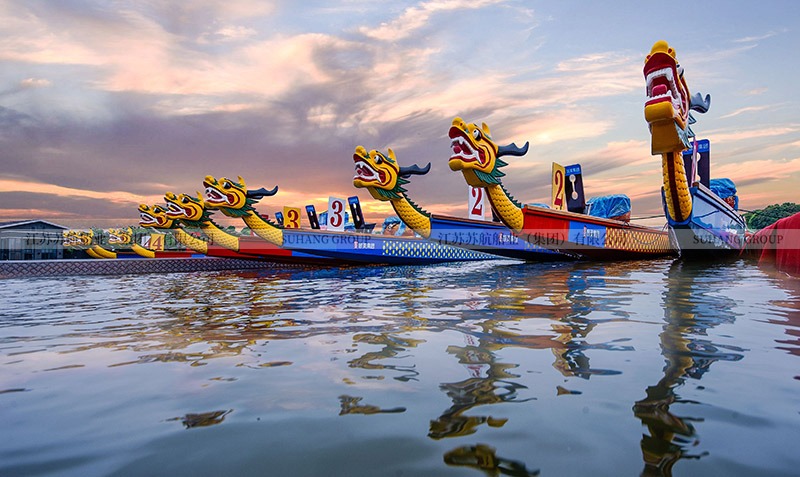 Taizhou shipbuilder donates dragon boats to Chinese consulate in Cape Town