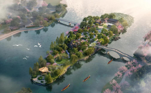 ​Ouyue Garden takes shape ahead of 2026 Wenzhou Garden Expo
