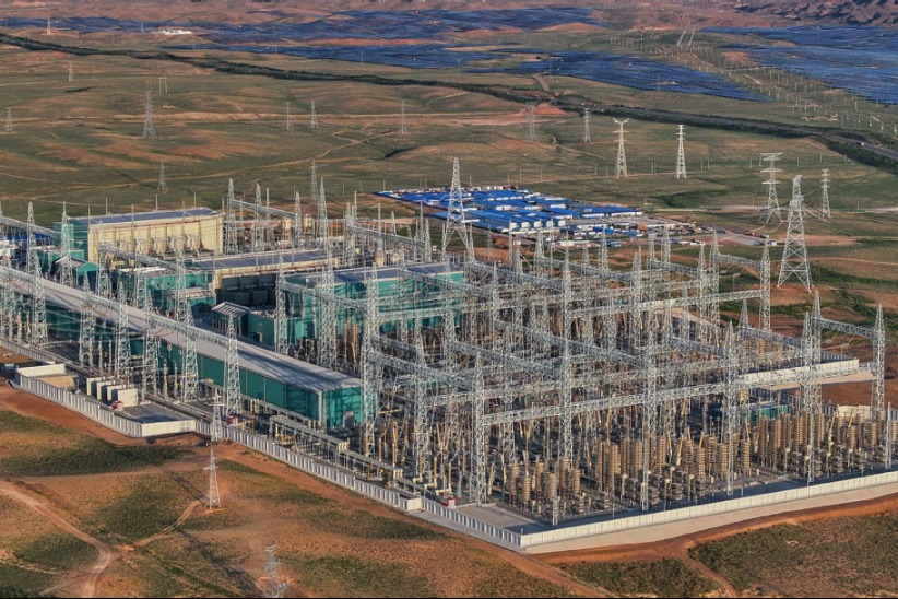 UHV project transmitting electricity to Hunan