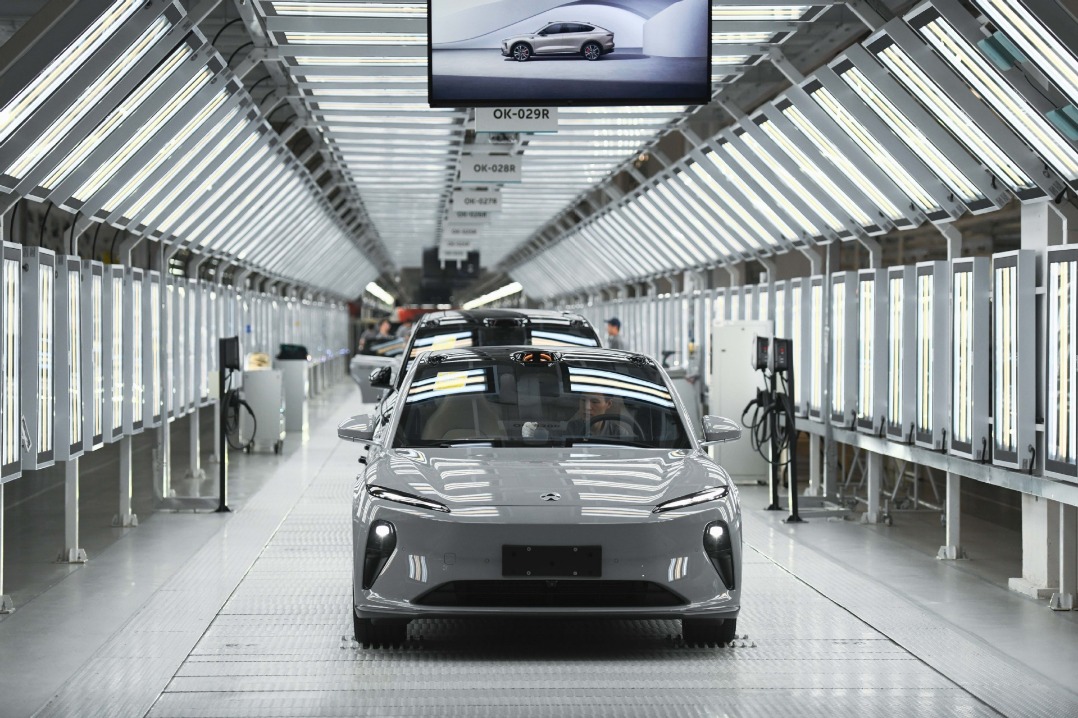 Exports get boost from EVs, robots