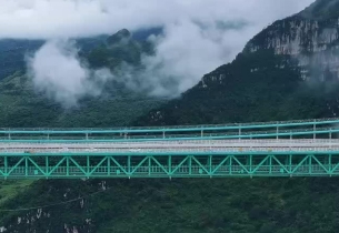 Behold the world's tallest bridge