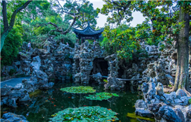 Glimpse into Yangzhou pavilions