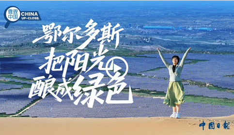 The blue 'Great Wall' rises from the desert