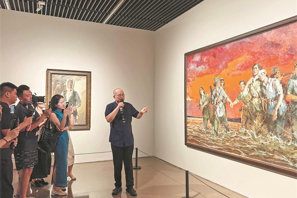 Painting society spotlights oil as a growing medium in China