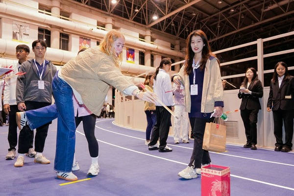 Global youth gather for Olympic exchange