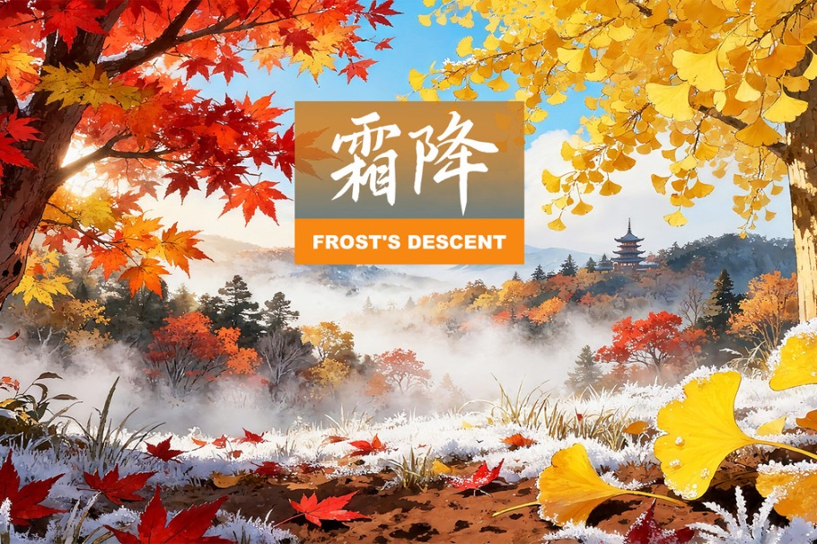Frost's Descent: Autumn is deep