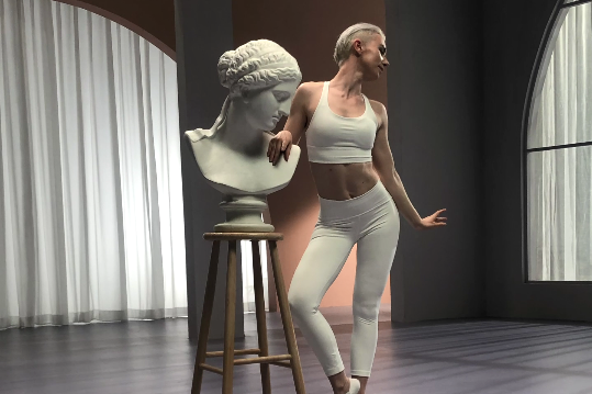 Ukrainian fitness coach: Beauty is about accepting yourself