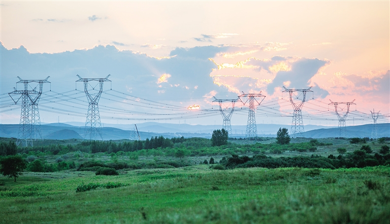 Inner Mongolia's outbound UHV power transmission surpasses 800b kWh