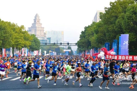 Hangzhou Marathon champion decided by milliseconds