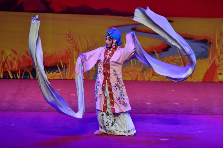 Traditional Chinese opera illuminates Fuyang