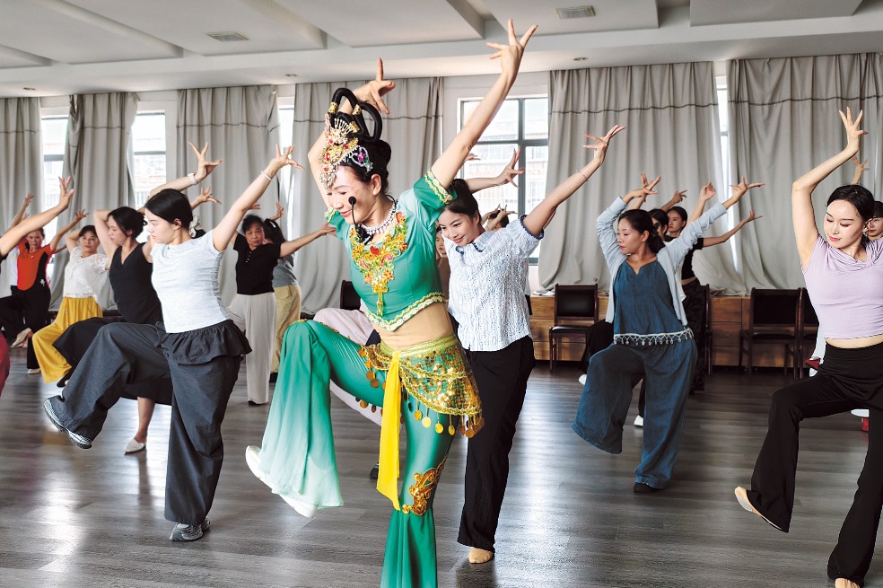 Vision of dancing beyond the desert with dreams pays off