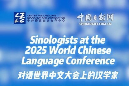 Talk with Sinologists at 2025 World Chinese Language Conference