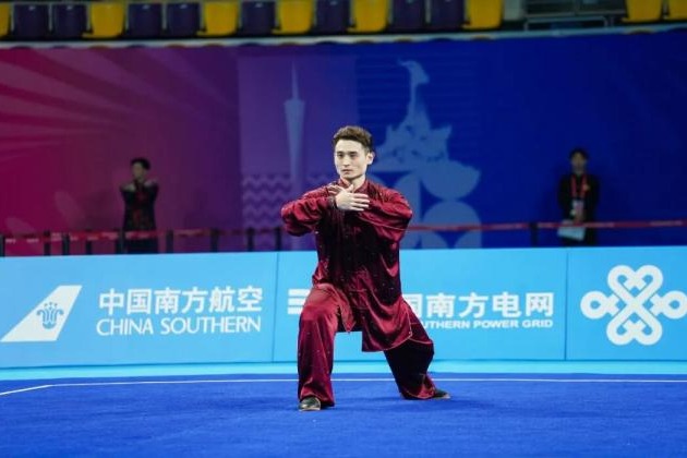 Jinan athlete claims tai chi all-round gold at 15th National Games
