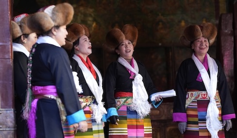 Xizang celebrates traditional 'fairy festival'