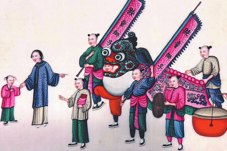 A bridge across Silk Road