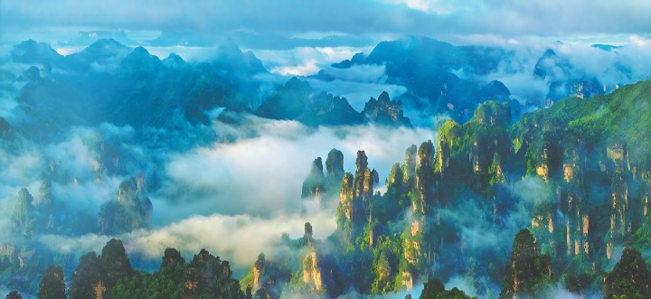 Interplay of water and rock -- China's karst landscapes