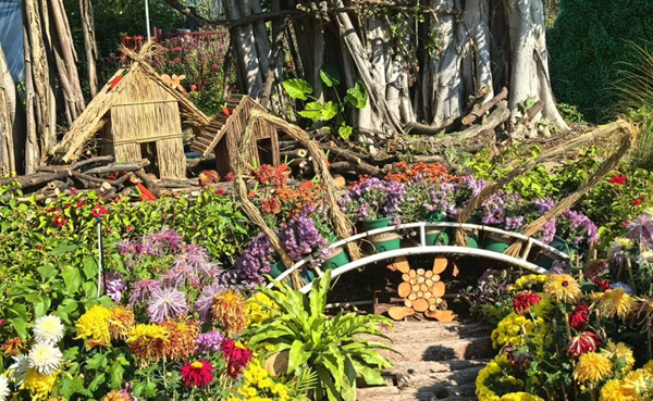 Guilin merges tradition with fun at chrysanthemum expo