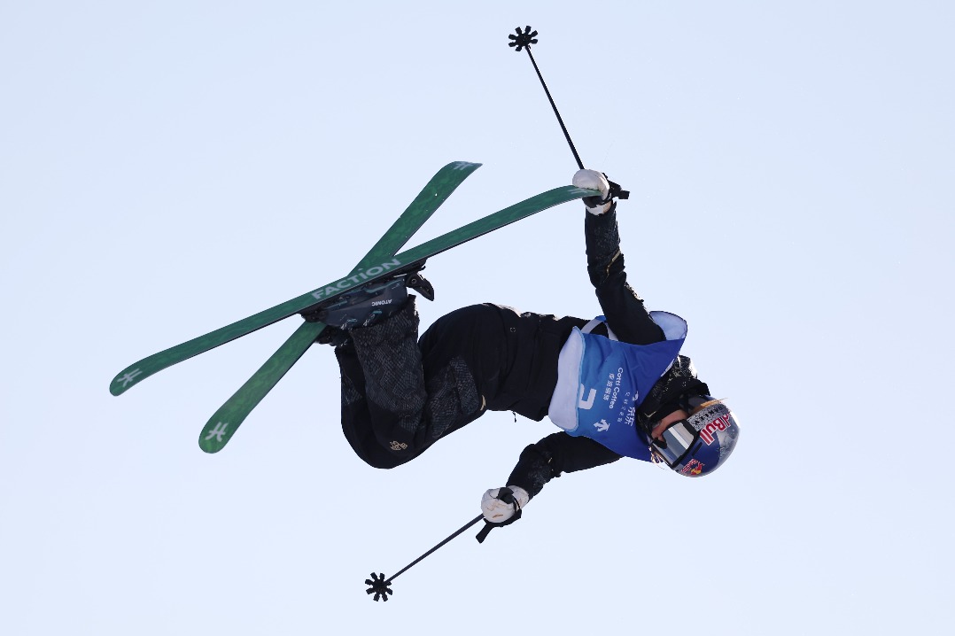 Gu Ailing takes pride in skiing for China on world stage