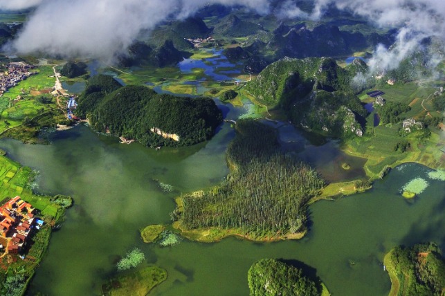 Puzhehei Tourist Area, Yunnan province