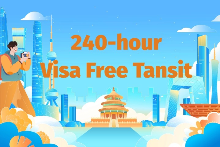 China's 240-hour visa-free transit policy