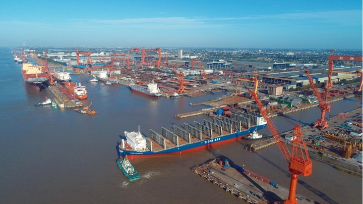 Taizhou emerges as global powerhouse in shipbuilding