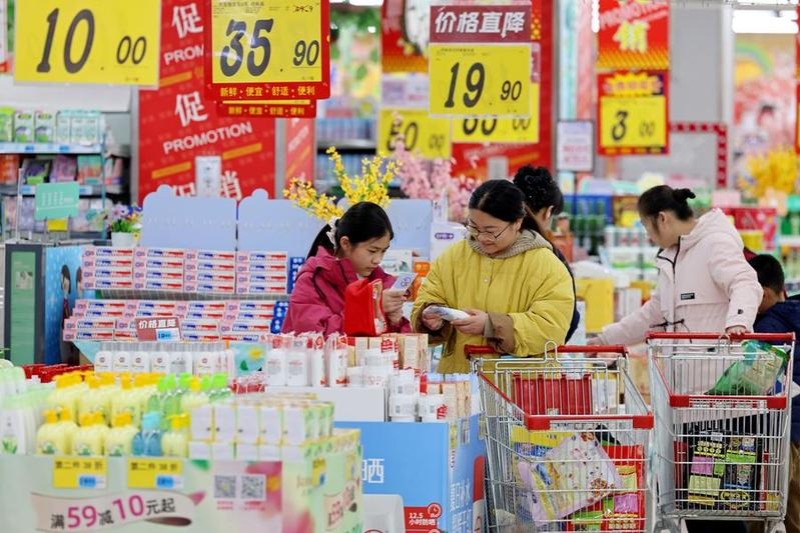 China's consumer inflation hits nearly three-year high