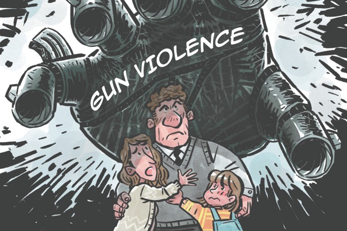 Gun violence threatens public security