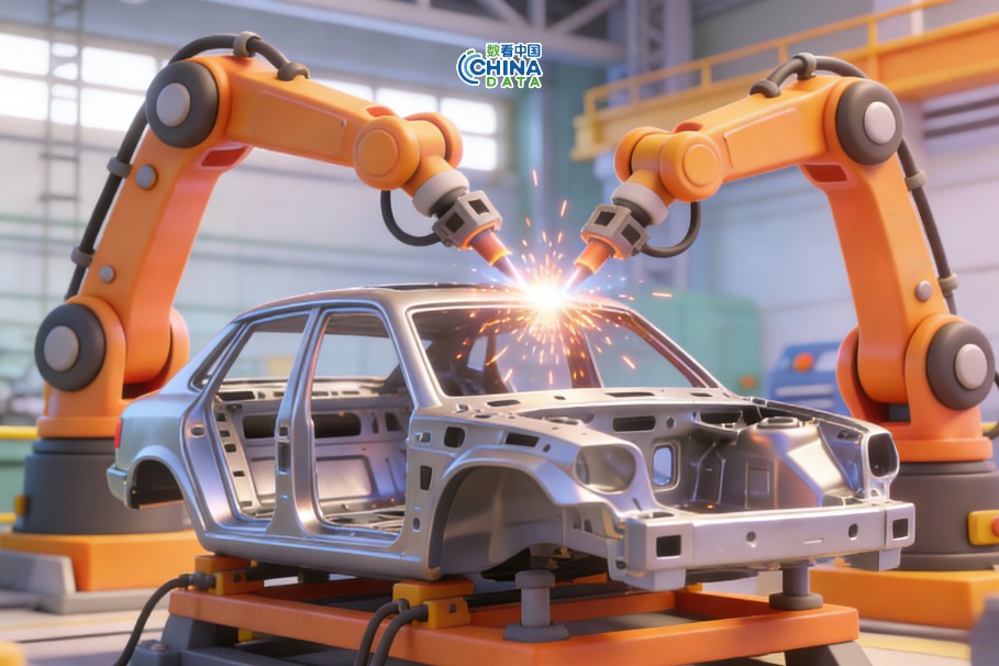 China's auto production and sales hit record highs in 2025