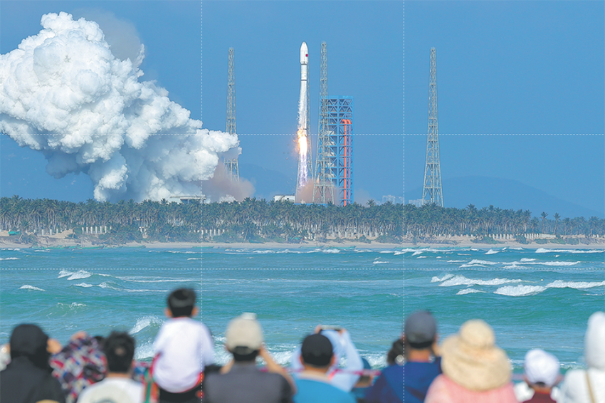 Spaceport's milestone a major boost for Hainan space industry