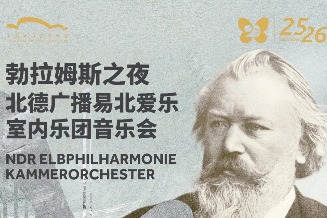 Brahms night: An authoritative debut in China