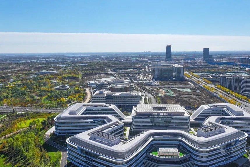 Xiong'an emerging as high-tech sectoral hub