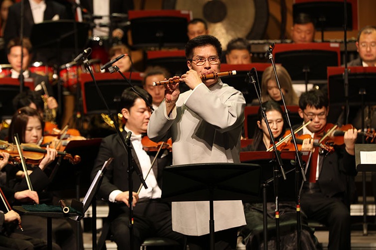 Bamboo flute maestro celebrates 55th anniversary of his career