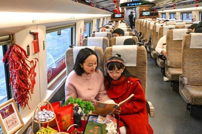 China's Spring Festival travel rush starts with record trips expected