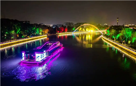 Yangzhou's night cruise on Grand Canal makes national list