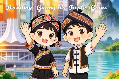 Data speaks: AI video decodes Guangxi's triple gains