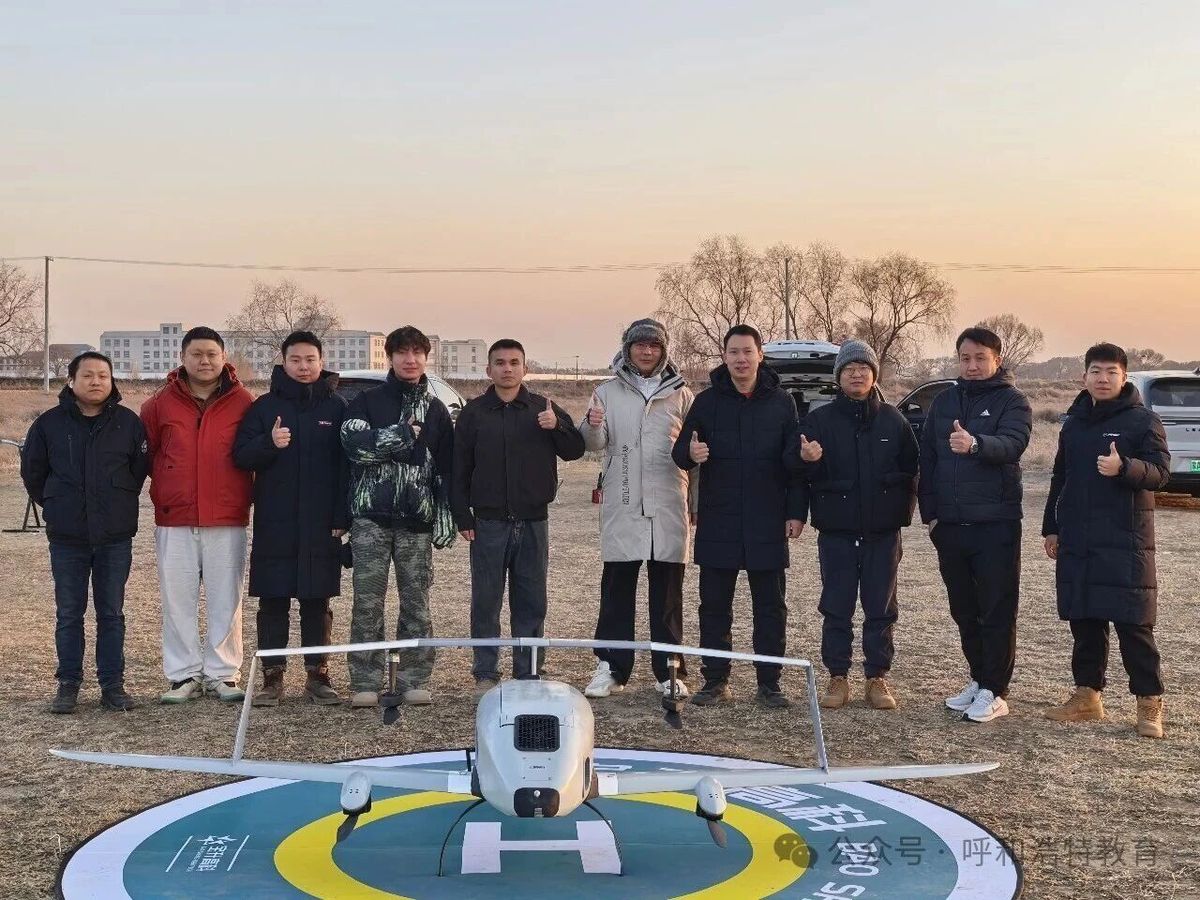 Hydrogen-powered drone conducts first flight in Hohhot