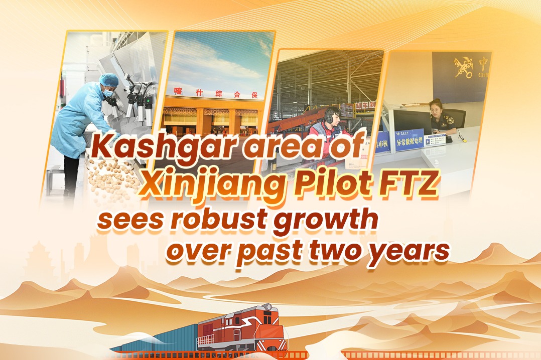 Kashgar area of Xinjiang Pilot FTZ sees robust growth over past two years