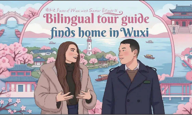 Bilingual tour guide turns passion into dream career