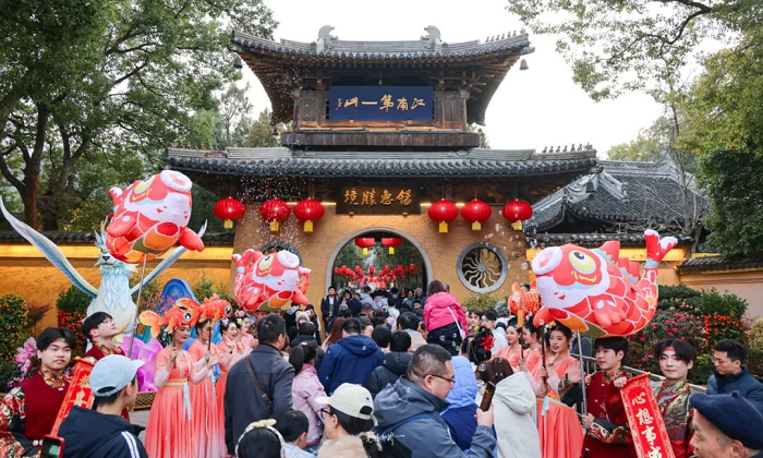 Over 17m visits to Wuxi for Chinese New Year
