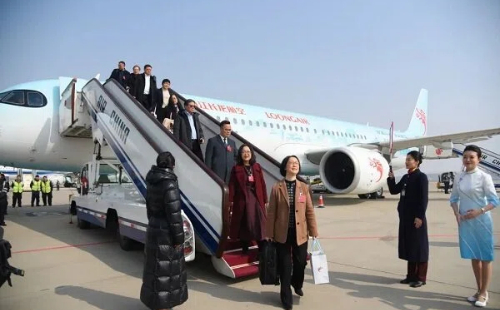 Zhejiang delegation arrives in Beijing for 2026 national Two Sessions
