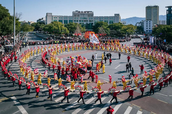 Jinhua celebrates Spring Festival with lively festivities