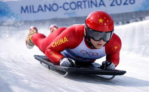 Zhejiang athlete makes Olympic skeleton debut